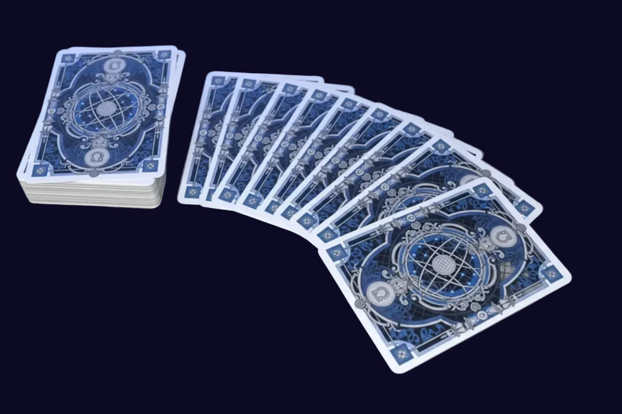Zodiac Portents Playing Cards: Aquarius