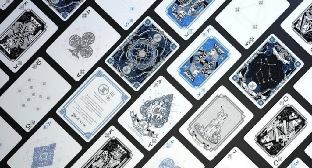 Zodiac Portents Playing Cards: Aquarius