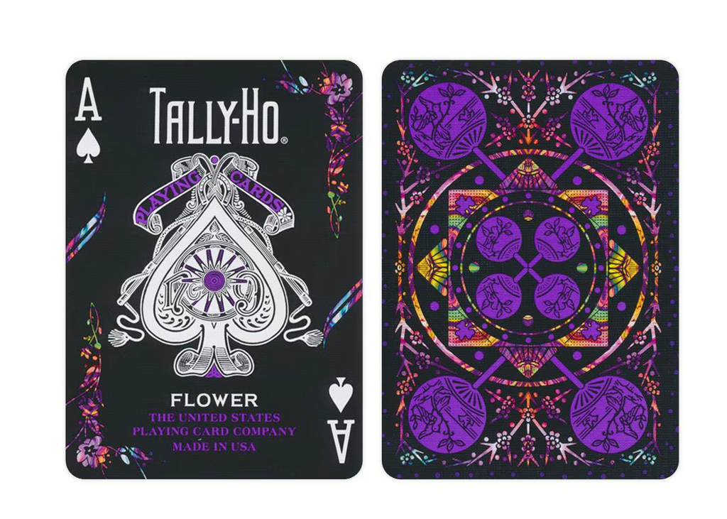 Tally-Ho 2024 Flower Playing Cards | Cardistry No. 13