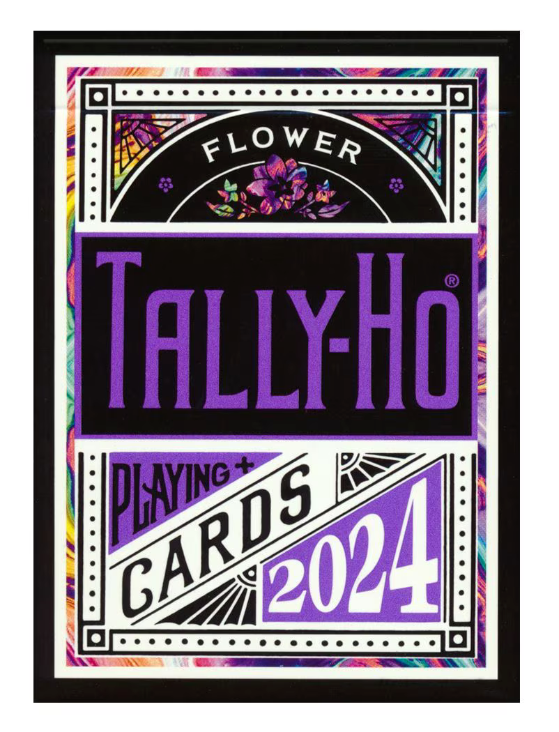 Tally-Ho 2024 Flower Playing Cards | Cardistry No. 13