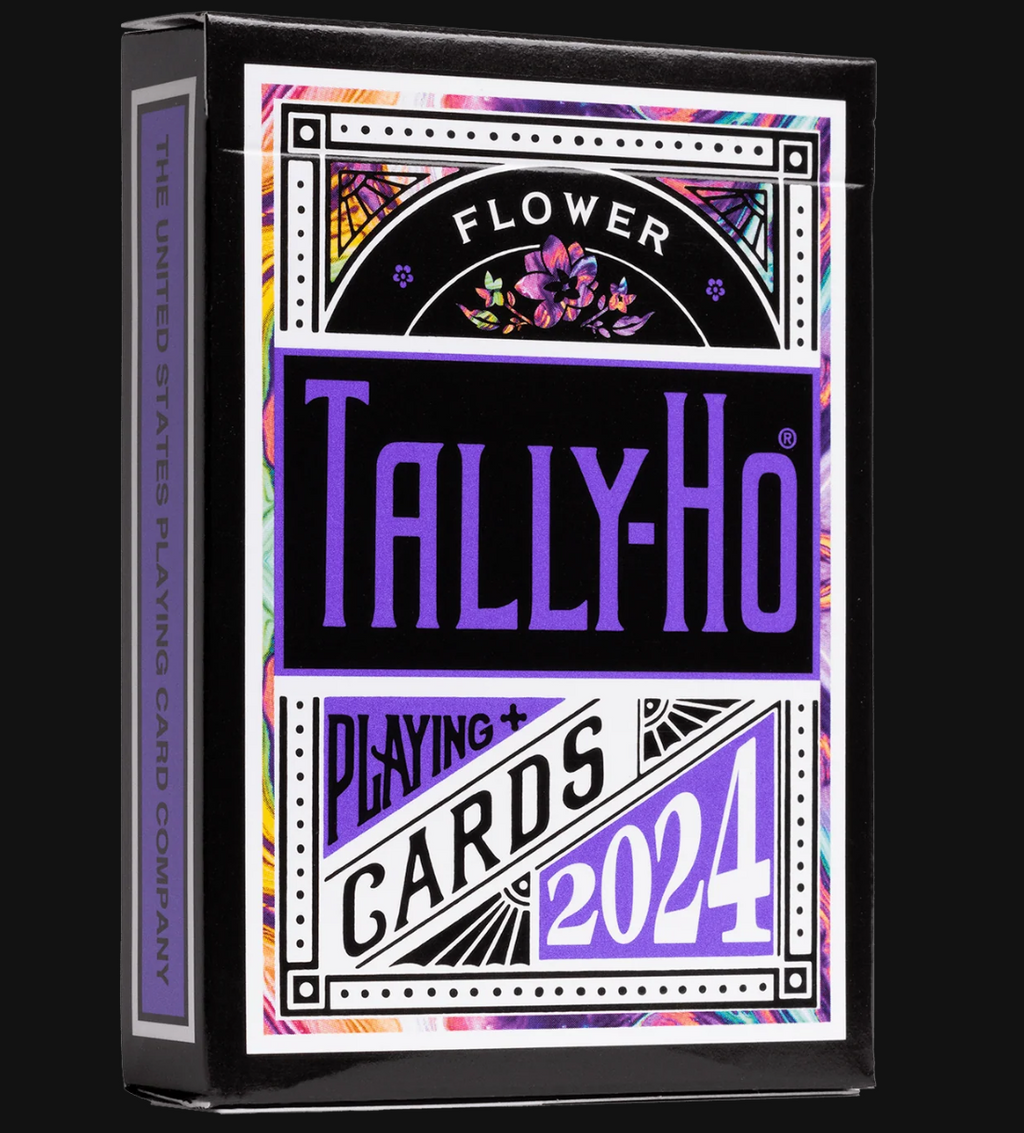 Tally-Ho 2024 Flower Playing Cards | Cardistry No. 13