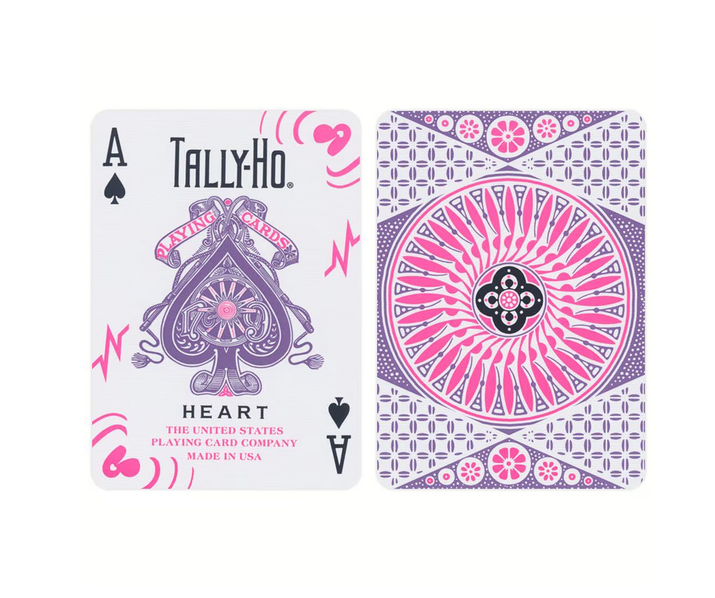 Tally-Ho Circle Back Heart Playing Cards - Cardistry No. 10