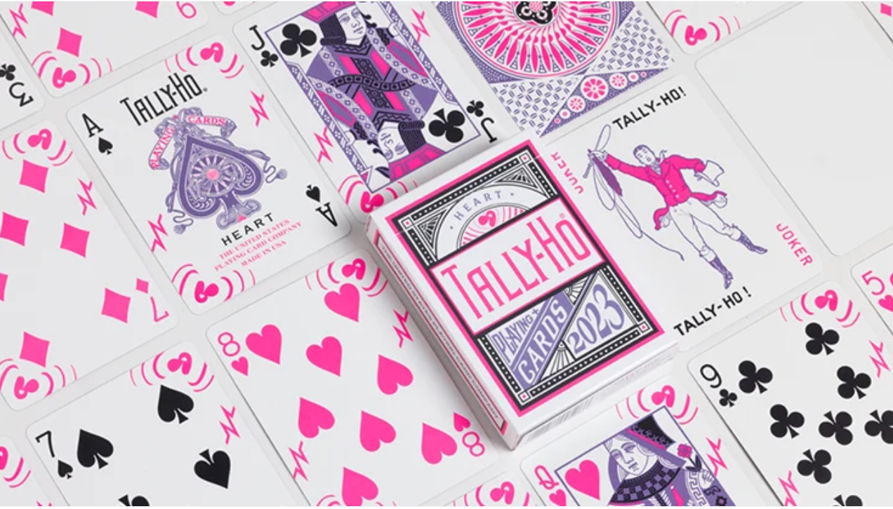 Tally-Ho Circle Back Heart Playing Cards - Cardistry No. 10