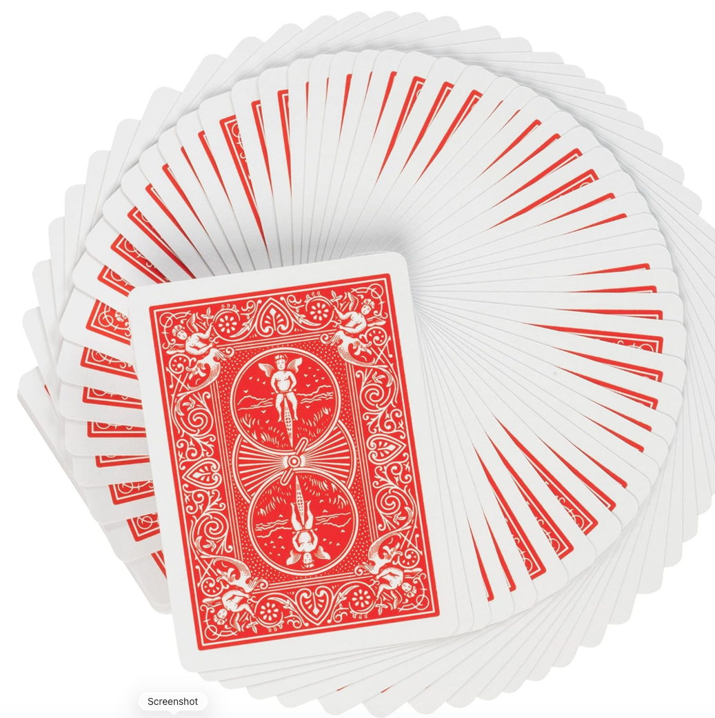 Bicycle Red Legacy Masters Playing Cards by Ellusionist