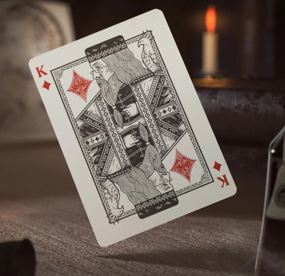 Harry Potter Hufflepuff Yellow Playing Cards by theory11