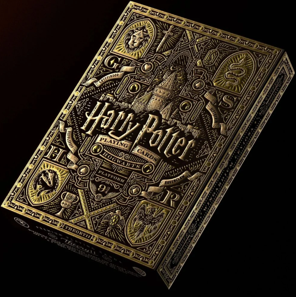 Harry Potter Hufflepuff Yellow Playing Cards by theory11