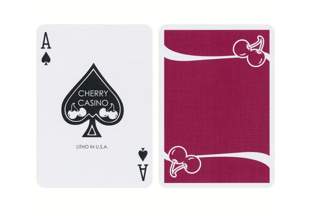 Cherry Casino Reno Red Playing Cards – Pure Imagination Projects