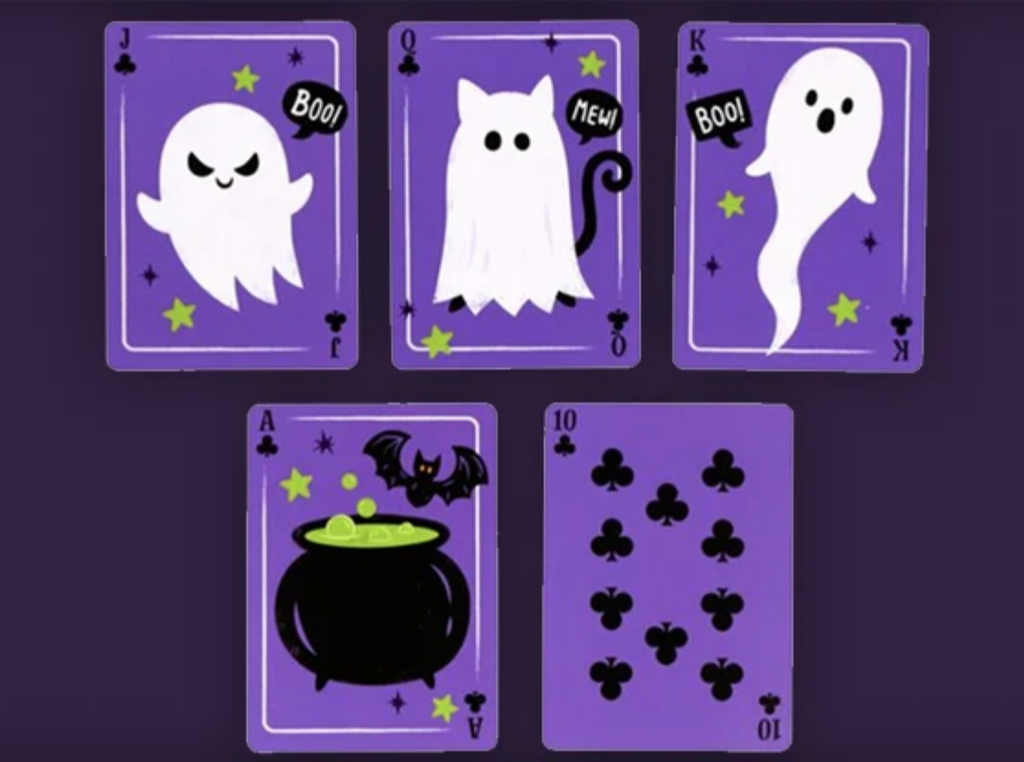 Spooky Halloween Playing Cards by Puckator