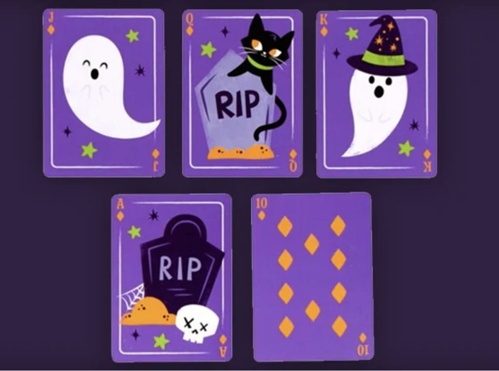 Spooky Halloween Playing Cards by Puckator