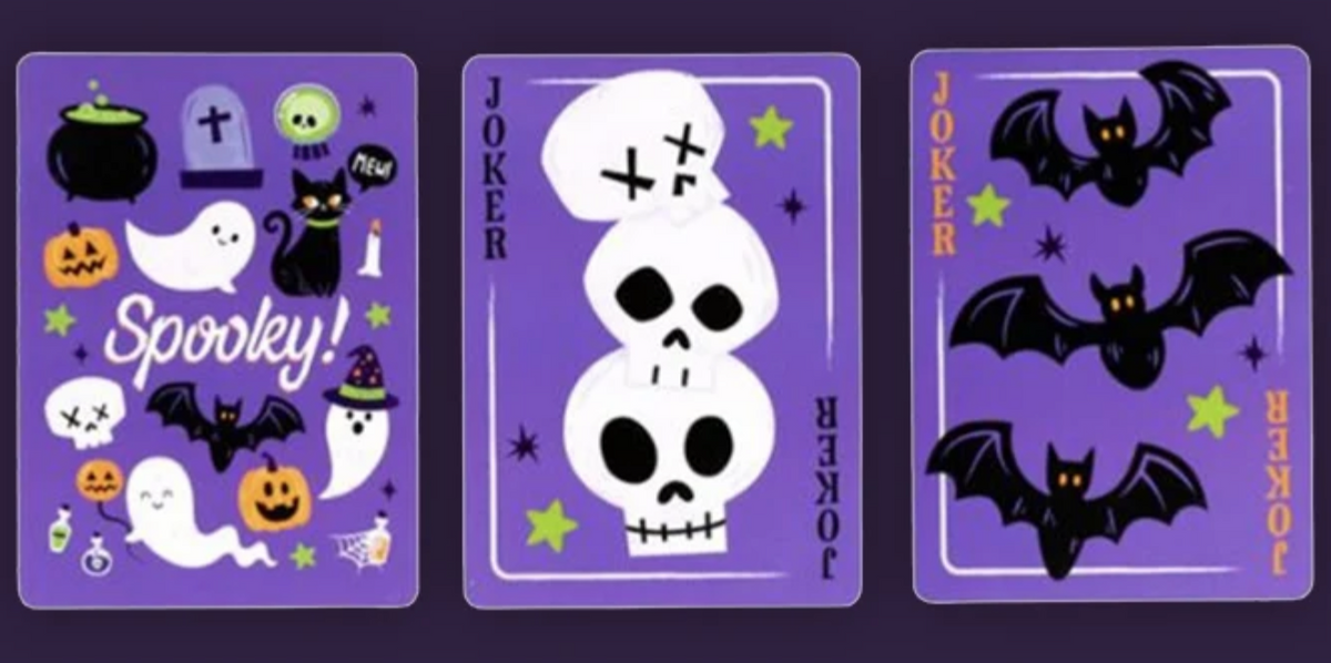 Spooky Halloween Playing Cards by Puckator