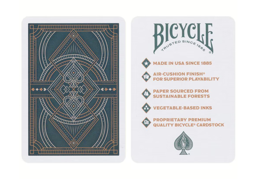Bicycle Byzantine Playing Cards – Gold & Silver Foil