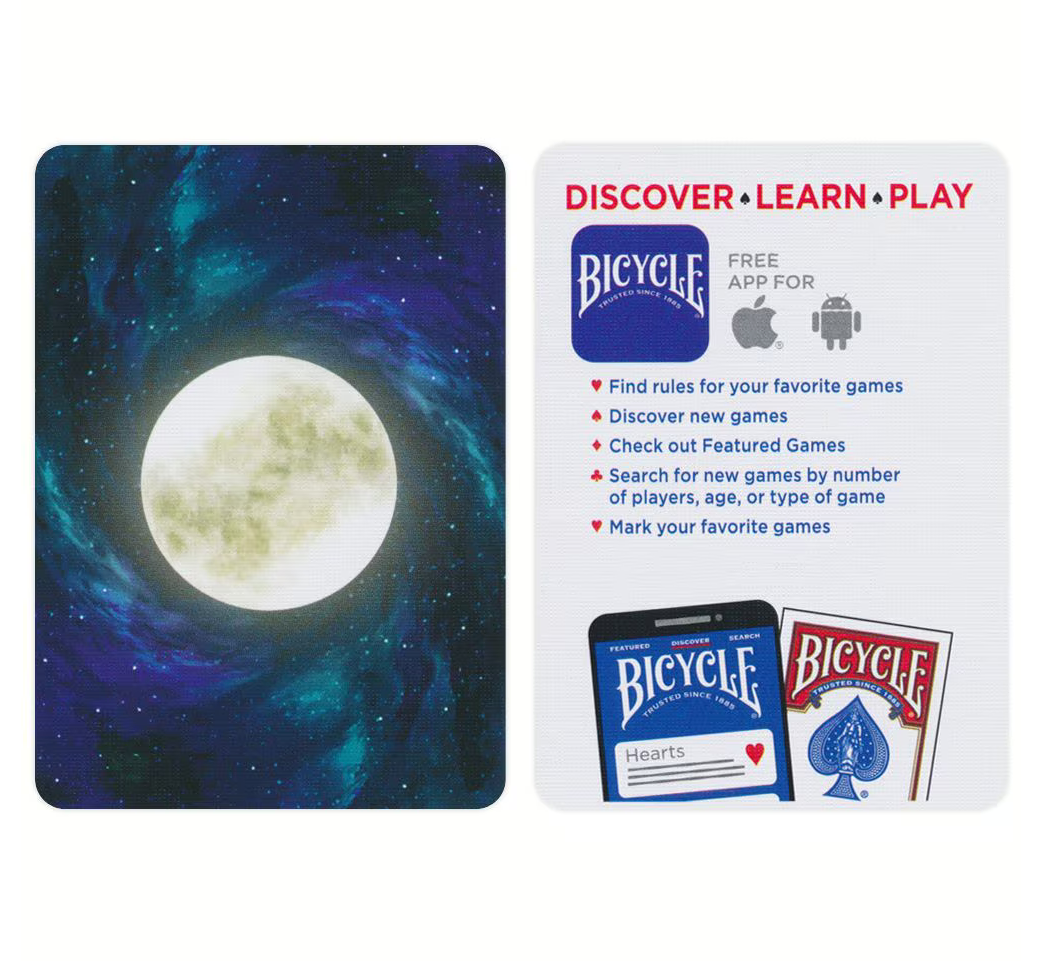 Bicycle Stargazer New Moon Playing Cards