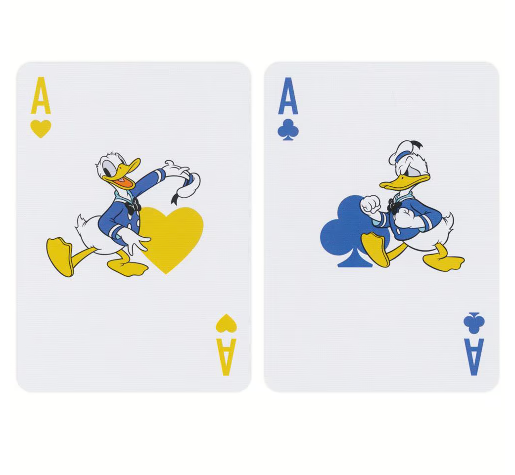 Bicycle Disney Donald Duck Playing Cards – 90th Anniversary
