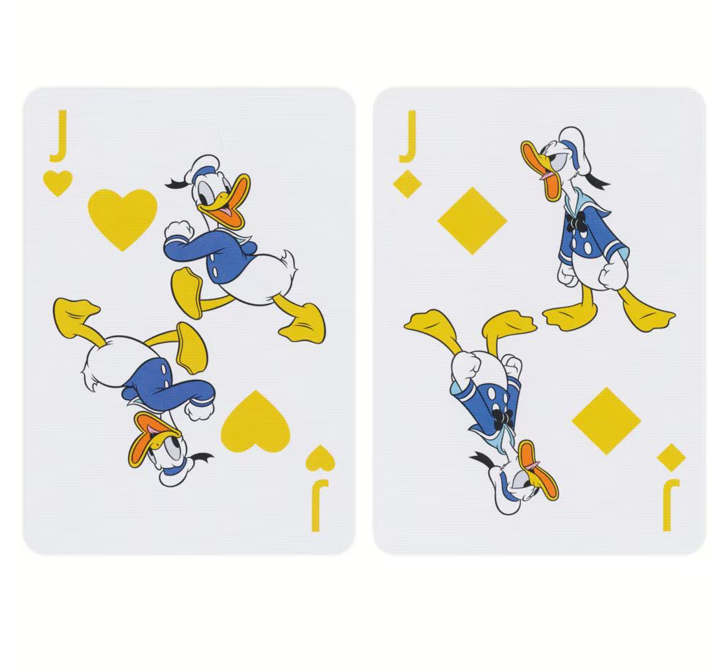 Bicycle Disney Donald Duck Playing Cards – 90th Anniversary
