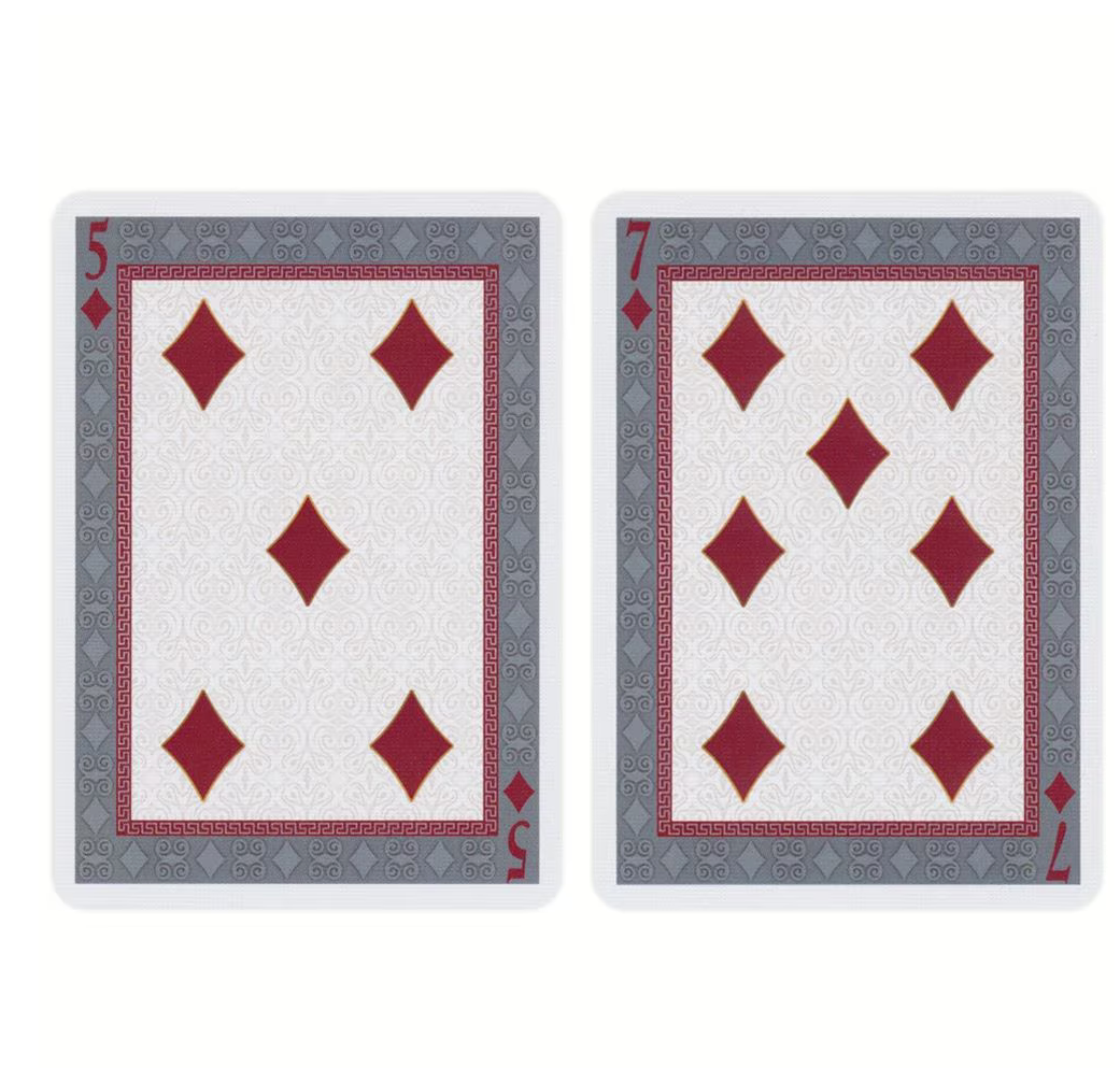 Bicycle Aurora Playing Cards – Gold & Silver Foil Edition