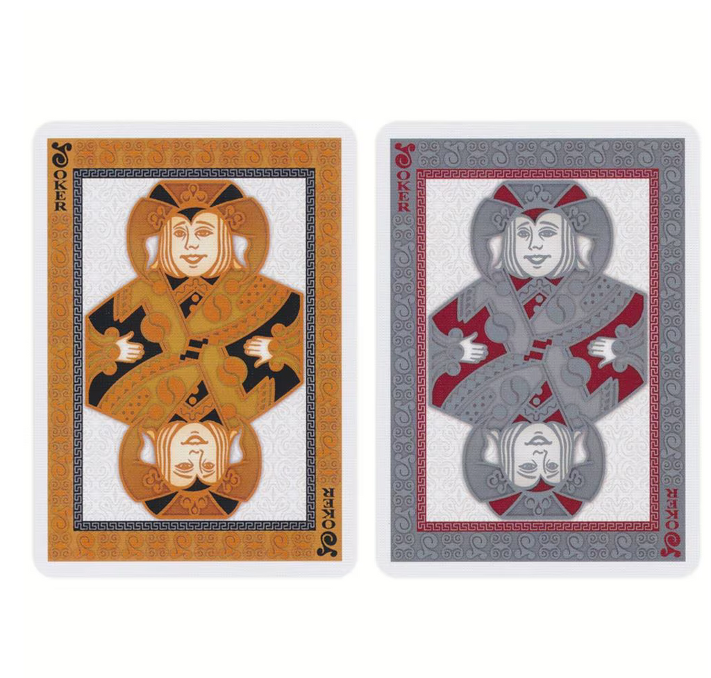 Bicycle Aurora Playing Cards – Gold & Silver Foil Edition