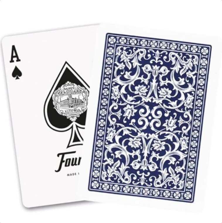 Fournier 505 Poker Playing Cards – Blue