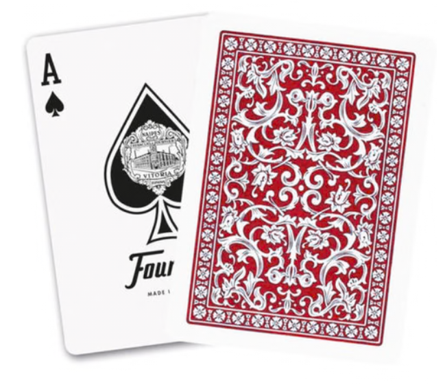 Fournier 505 Poker Playing Cards – Red