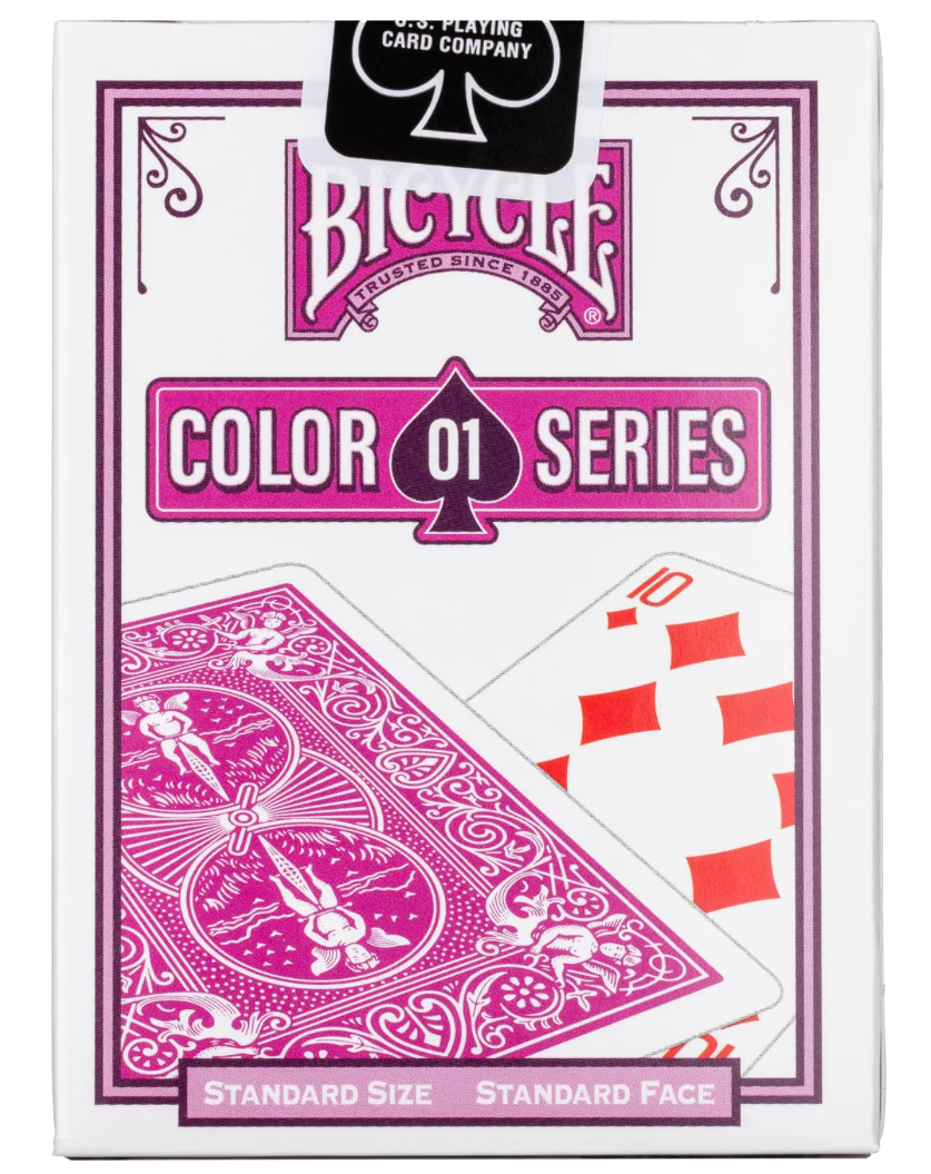 Bicycle Color Series #1 Berry Playing Cards