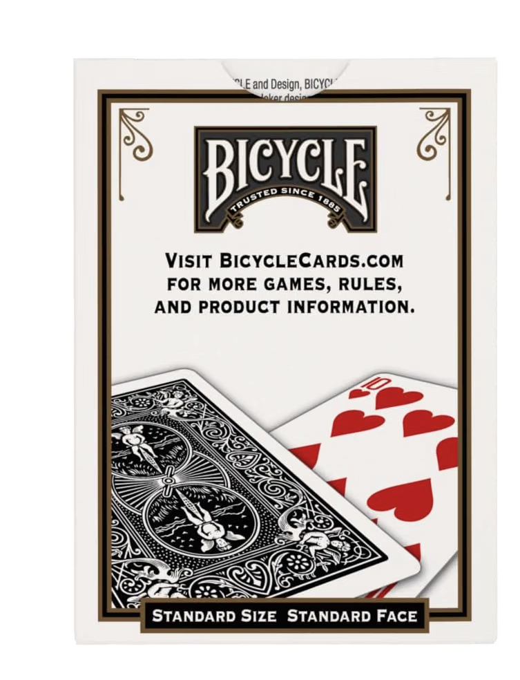 Bicycle Standard Black Playing Cards – Rider Back