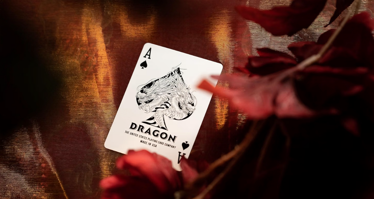 Bicycle Dragon Red Playing Cards – Year of the Dragon