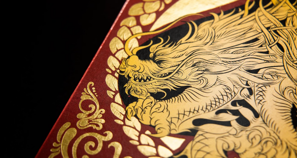 Bicycle Dragon Red Playing Cards – Year of the Dragon