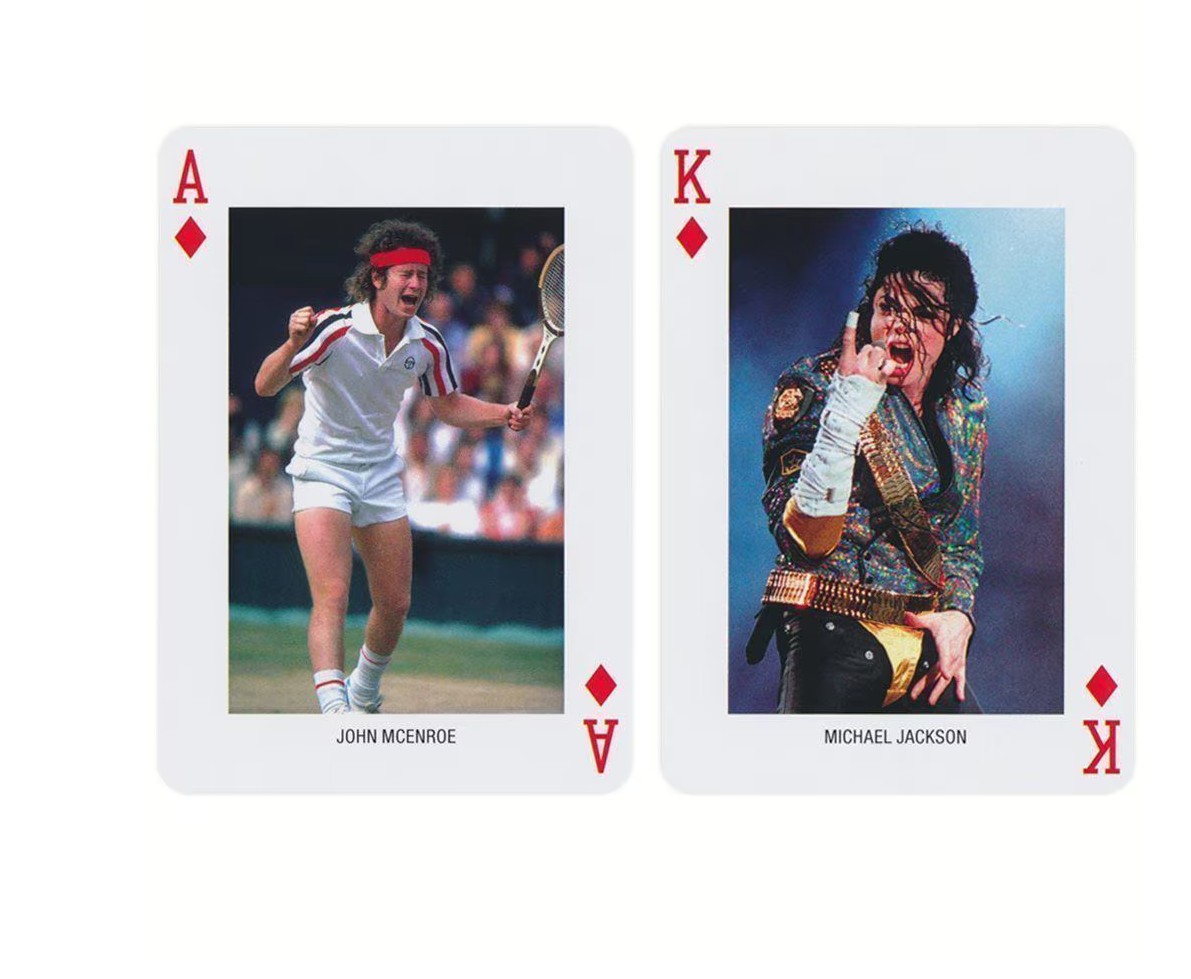 Piatnik Eighties Playing Cards – 1980s Icons & Pop Culture Deck