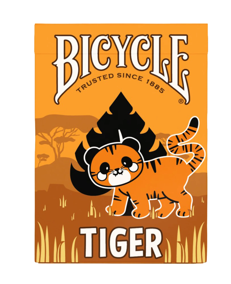 Bicycle Tiger Playing Cards – USPCC Animal Themed Deck