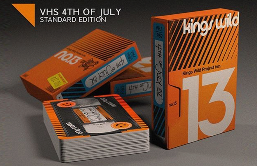 1982 VHS 4th of July Playing Cards – Kings Wild Project