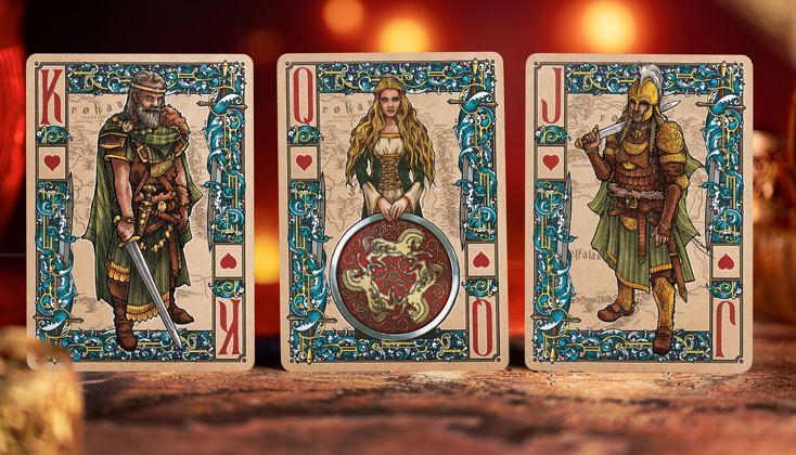 The Lord of the Rings Two Towers Playing Cards – Kings Wild Project