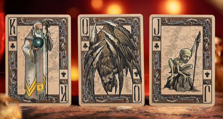 The Lord of the Rings Two Towers Playing Cards – Kings Wild Project