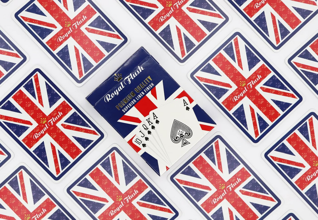 Royal Flush Union Jack Playing Cards – Cartamundi