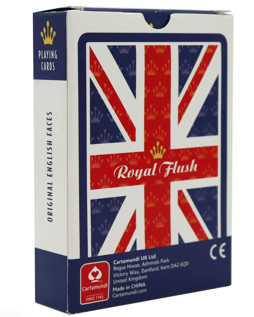 Royal Flush Union Jack Playing Cards – Cartamundi
