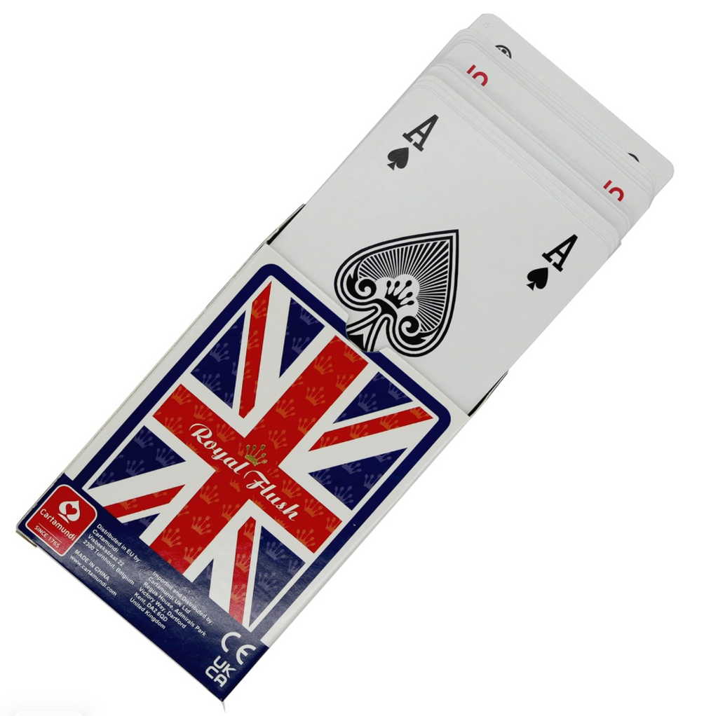 Royal Flush Union Jack Playing Cards – Cartamundi