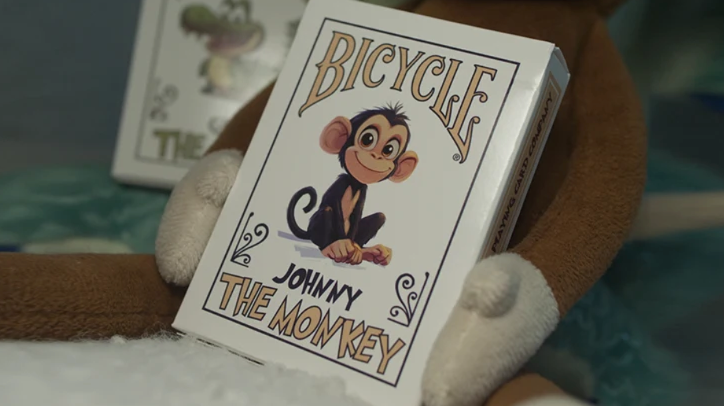 Bicycle Johnny the Monkey Playing Cards