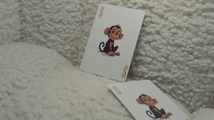 Bicycle Johnny the Monkey Playing Cards