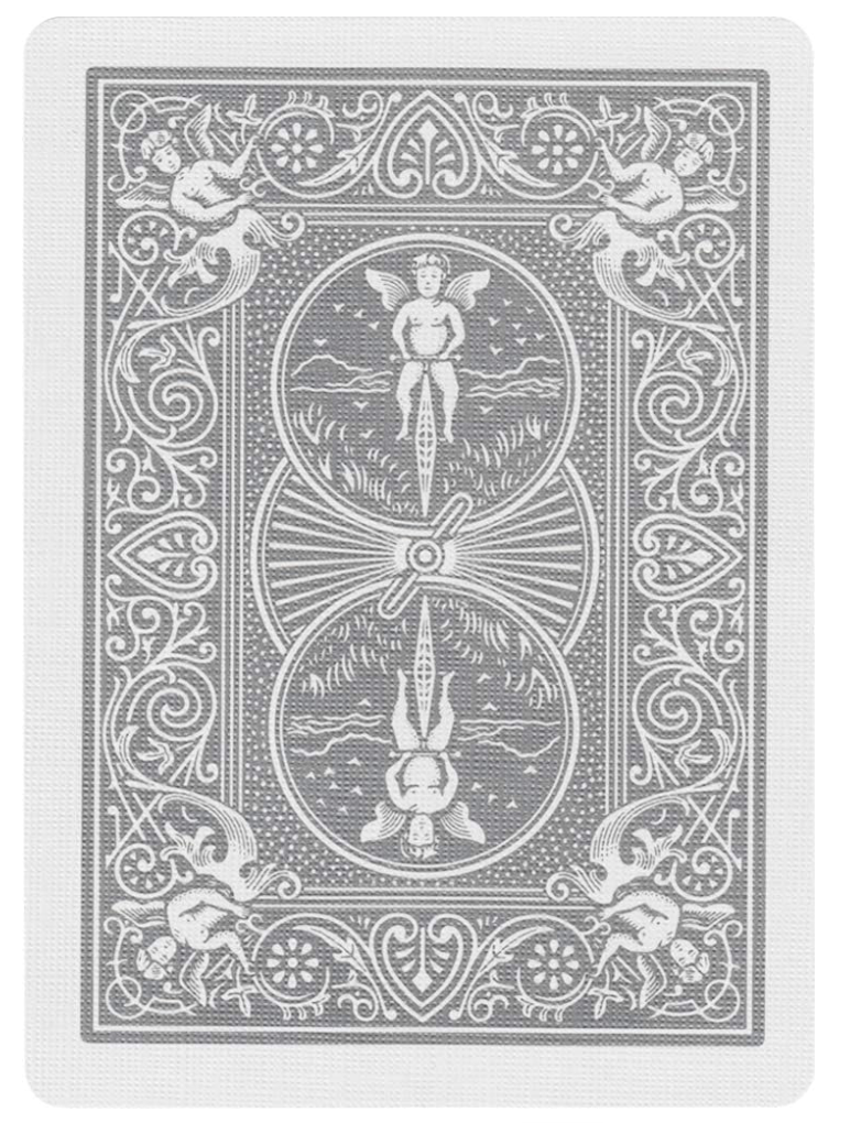 Bicycle Silver Rider Back Playing Cards – USPCC