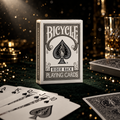 Bicycle Silver Rider Back Playing Cards – USPCC