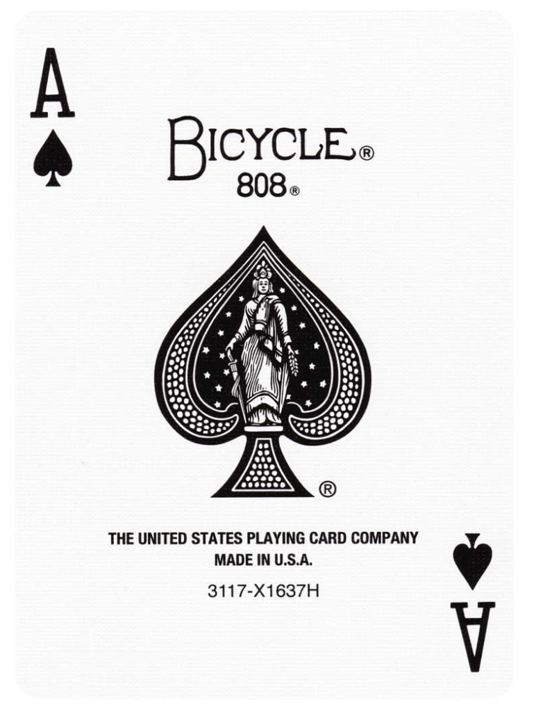 Bicycle Silver Rider Back Playing Cards – USPCC