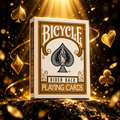 Bicycle Gold Rider Back Playing Cards – USPCC
