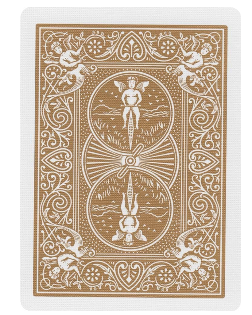 Bicycle Gold Rider Back Playing Cards – USPCC