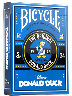 Bicycle Disney Donald Duck Playing Cards – 90th Anniversary