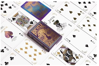 Bicycle Peacock Purple No 20 Playing Cards