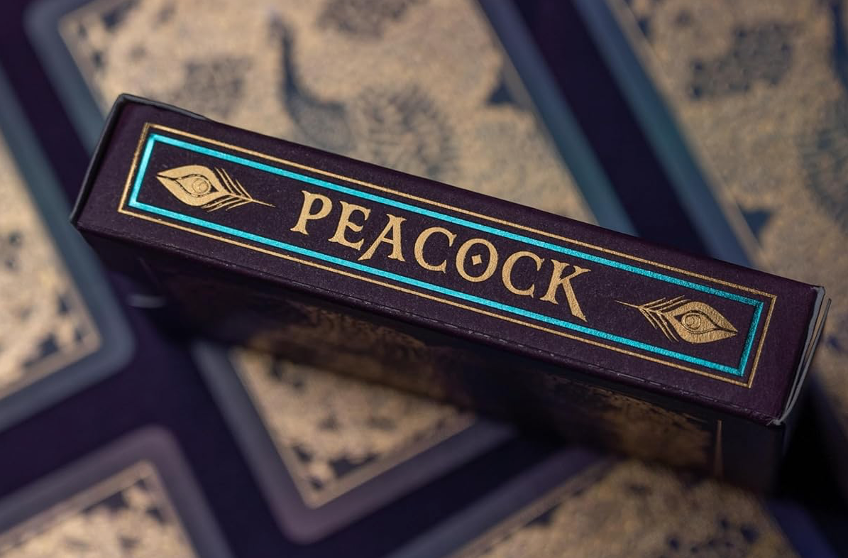 Bicycle Peacock Purple No 20 Playing Cards