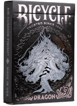 Bicycle Black Dragon Playing Cards – Year of the Dragon