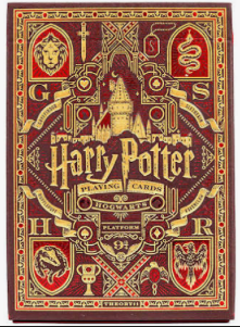 Harry Potter Gryffindor Red Theory 11 playing cards