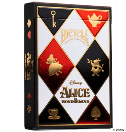 Bicycle Disney Alice in Wonderland Playing Cards