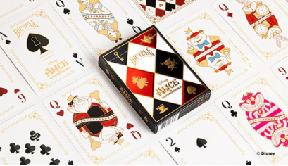 Bicycle Disney Alice in Wonderland Playing Cards
