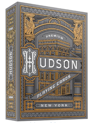 Theory11 Hudson Black Playing Cards