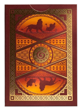 Bicycle Disney Lion King Playing Cards
